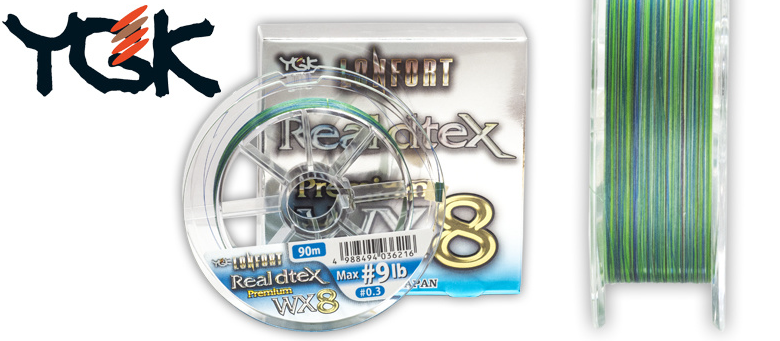 Плетеный шнур ygk real dtex premium wx8 Плетеный шнур ygk real dtex premium wx8