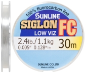 Флюорокарбон Sunline Siglon FC 30m 0.128mm 1.1kg поводковый