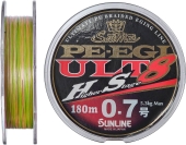 Шнур Sunline PE EGI ULT HS8 180m #0.7/0.138mm 5.3kg