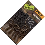 Набор для скользящей оснастки Fox Edges Camo Run Ring Kit Camo 8шт