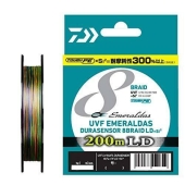 Плетеный шнур DAIWA UVF EMERALDAS DURA SENSOR X8LD+SI2 200M #0.6 MULTICOLOR (арт.181848655)