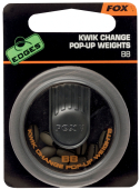 Грузики быстросъемные Fox Edges Kwick Change Pop-up Weight BB 10шт