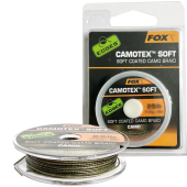 Поводковий матеріал в обплетенні Fox Edges Camotex 35LB 20m (арт.