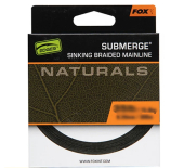 Плетеный шнур тонущий Fox Naturals Submerge Braid 0.38mm 65lb/29.5kg 300m