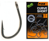 Крючки Fox Edges Armapoint Curve shank short size 8 10шт