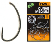 Гачки тефлонові Fox Edges Armapoint Curve shank medium size 8 10шт