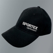 Кепка SPORTEX черная c желтой надписью