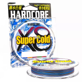 Шнур Duel Hardcore Super Cold X8 200m 5Color 16.0kg 0.24mm #2.0 (H3975)