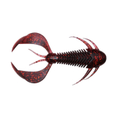 Силікон Megabass ROCK HOG 2 "BLACK BACK CLEAR RED