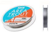 Плетеный шнур Gosen FATA AREA TROUT 100m #0.2
