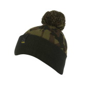 Шапка Avid Carp Black and Camo Bobble Hat