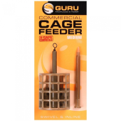 Годівниця клітина Guru Commercial Cage Feeder Swivel and Inline Medium 30g 1шт
