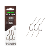 Готовый поводок Korda Loop Rigs Klor 30LB/13kg Size 6 3шт