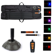 Набор атроп Fox Halo Illuminated Marker Pole 2 Pole Kit Including Remote Многоцветный 14м набор