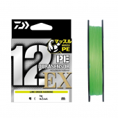 Плетеный шнур DAIWA UVF PE DURA SENSOR X12EX+SI3 LIME GREEN MARKINGS 200M #1.2