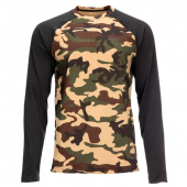 Реглан Simms Lightweight Baselayer Top CX Woodland Camo L (13309-569-40)