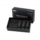 Набор сигнализаторов Fox Mini Micron X Bite Alarm Set 4+1 1шт