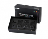 Набор сигнализаторов Fox Mini Micron X Bite Alarm Set 3+1 1шт