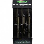 Готовый монтаж Korda Leadcore Leader - Heli Weed / Silt 1m