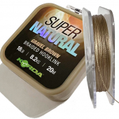 Поводковый материал Korda Super Natural Gravel Brown 25lb/11,3kg 20м
