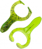 Плавающий силикон ZMAN Finesse Frogz 2.75 " 4pc #Watermelon/Chartreuse (FROG275-17PK4)