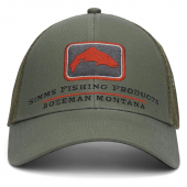 Кепка Simms Trout Icon Trucker Smokey Olive (12226-1068-00)