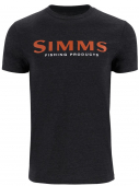 Футболка Simms Logo T-Shirt Dark Gunmetal Heather XXL (12803-1293-60)
