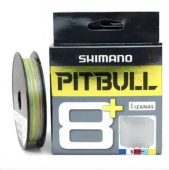 Плетеный шнур SHIMANO PITBULL 8+ LD-M51T 150M #0.8 MULTI