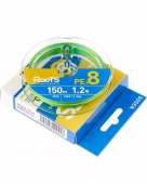Плетеный шнур GOSEN ROOTS PE X8 150M LIGHT GREEN #1