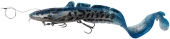 Силікон Savage Gear 3D Line Thru Burbot FS 360mm 216.0g Blue Silver UV (поштучно) 