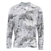 Реглан Simms SolarFlex Crewneck Prints Cloud Camo Grey XXL (12727-069-60) (арт.19191007020)