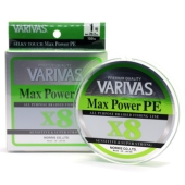 Шнур Varivas MAX Power PE X8 Lime Green 150M #1 (13503)