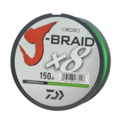 Шнур Daiwa J-Braid X8 0,18mm-150m CHARTREUSE  (12750-018)