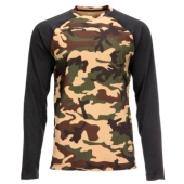 Реглан Simms Lightweight Baselayer Top CX Woodland Camo XL (13309-569-50) 