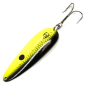 Блешня Dardevle 93мм 28g #Scale Chartreuse/Blk Stripe (00-516) 