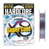 Шнур Duel Hardcore Super Cold X4 200m 5.4kg 5Color #0.6 (H3964)