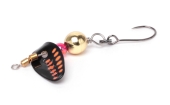 Блесна JACKSON BUGGY SPINNER 3.0G BO BLACK/ORANGE DOT 073