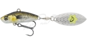 Тейл-спінер Savage Gear 3D Sticklebait Tailspin 65mm 9.0g Green Silver Ayu 