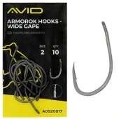 Крючки Avid Carp Armorok Wide Gape Size 6 10шт