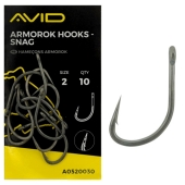 Гачки Avid Carp Armorok Snag Size 2 10шт 