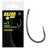 Крючки карповые Carp Spirit Razor Short Curve Shank Barbed Size 6 10шт