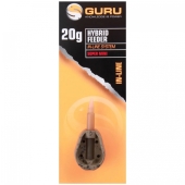Годівниця інлайн методна Guru Extra Distance Hybrid Feeder Super Mini 30g 1шт