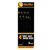 Готові повідці Guru Ready Rig 4inch 10cm QM1 Band Rigs 18/0,15mm 8шт 