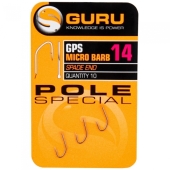 Крючки Guru Pole Special Hooks Micro Barb Size 14 10шт