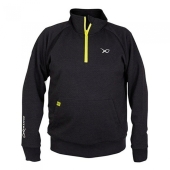Толстовка Matrix Minimal Black/Marl + Lime 1/4 Zip XXL 1шт 