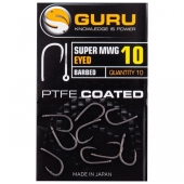 Крючки Guru Super MWG PTFE Coated Eyed Barbed Size 10 10шт