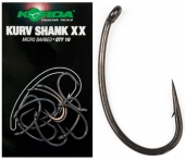 Крючки карповые Korda Kurv Shank XX Size 4 10шт