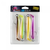 Искусственная приманка Rage Ultra UV Zander Pro Shads Mixed Colour Pack 7,5cm 5g 1/0 x 4 7,5cm 5g 1/0 4шт