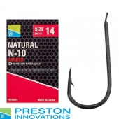 Крючки Preston Natural N-10 № 18 10шт