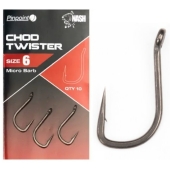 Крючки карповые Nash Chod Twister Size 4 10шт